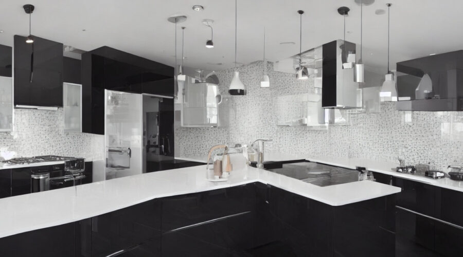 Beskyt dine vægge og tilføj elegance til dit køkken med en stænkplade fra Home-It